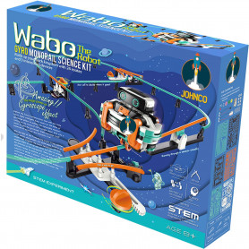 Johnco - Wabo the Robot - Gyro Monorail Science Kit
