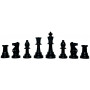 LPG Club Chess Set - Black Woodgrain