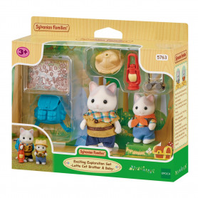 SF - Exciting Exploration Set -Latte Cat Brother & Baby
