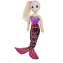 45CM PLUSH SEQUINED TAIL MERMAIDS ASSORTED COLOURS AND DESIGNS