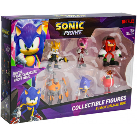 SONIC 6.5 cm figures 8pk Deluxe Pack