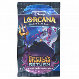 Disney Lorcana S4 Ursula's Return Booster Pack. Limit 12 per Customer