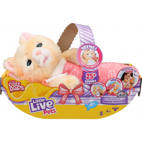 LITTLE LIVE PETS COZY DOZYS S5 KITTY