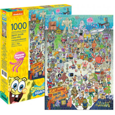 SpongeBob SquarePants Cast 1000pc Puzzle