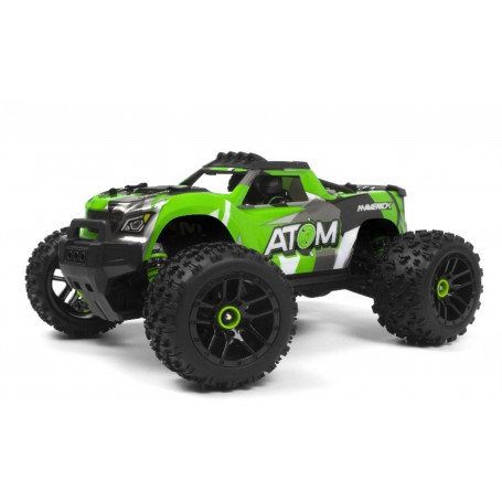 Maverick 1/18 Atom 4WD RC Monster Truck - Green