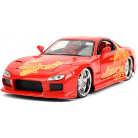 1:24 F&F Julius Orange Mazda RX-7 - Fast n Furious Movie