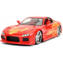 1:24 F&F Julius Orange Mazda RX-7 - Fast n Furious Movie