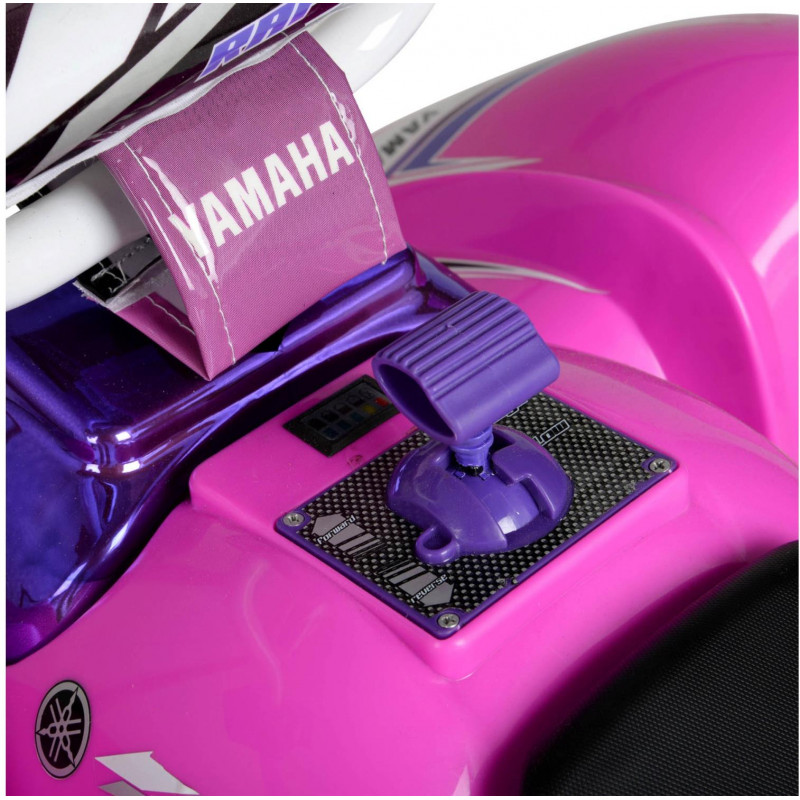 Yamaha Raptor Ride On Yamaha Raptor ATV Ride On Pink Purple 12 Volt - Afterpay