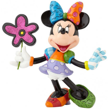 MINNIE WITH FLOWERS - LARGE FIGURINE