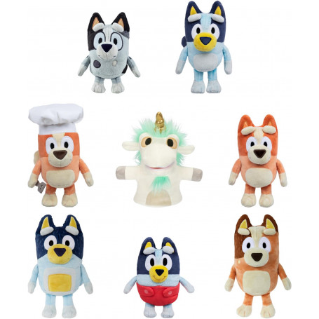 BLUEY S11 PLUSH SINGLE FAMILY ASSTD