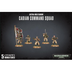 ASTRA MILITARUM CADIAN COMMAND SQUAD