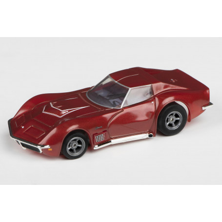 AFX 1970 CORVETTE LT1 METALIC RED