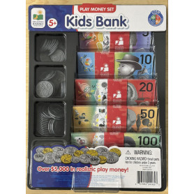 Kids Bank - Play Money Set