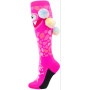 Little Monster Socks Pink - Single Sock