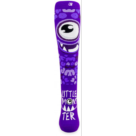 Little Monster Socks Purple - Single Sock