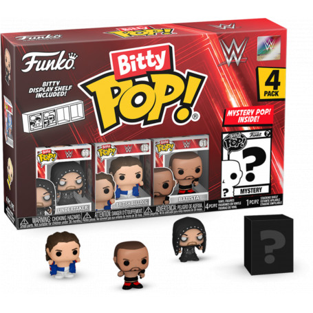 WWE - The Undertaker Bitty Pop! 4-Pack