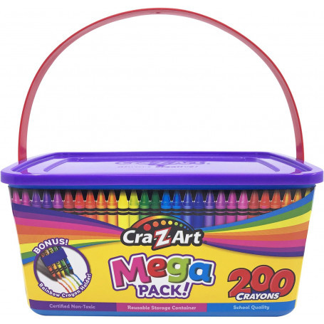 Cra-z-art 200 pce Mega Pack Crayons