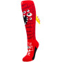 Little Monster Socks Red - Single Sock