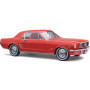 1:18 FORD 1966 PONY MUSTANG – SIGNAL FLARE RED