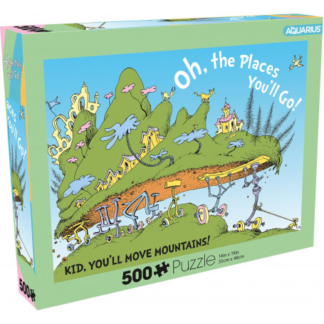 Oh, The Places You'll Go! Dr Seuss 500pc Puzzle