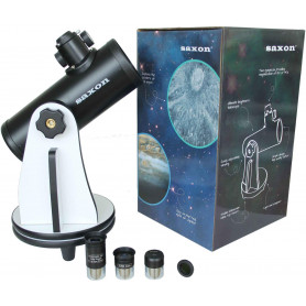 saxon Mini Dobsonian Telescope with Accessory Pack