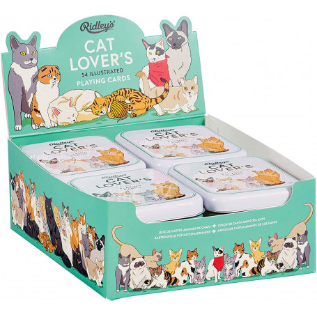 Ridleys Cat Lover's Playing Cards