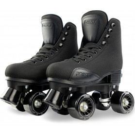 Prime Size Adjustable Roller Skates - Black - M (3-6)