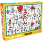 The Cat in the Hat - Collage 1000pc Puzzle