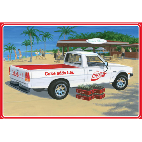 AMT 1:25 1982 Dodge Ram D-50 Pickup Coke