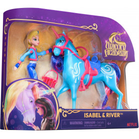 Unicorn Academy Small Doll Isabel & River