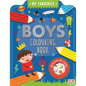 MY FAVOURITE COLOURING BOOKS 72pg W STICKERS  Asst