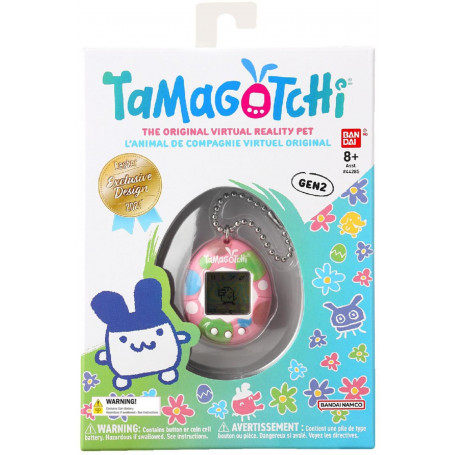 TAMAGOTCHI  ORIGINAL  EASTER PINK DOTS  - STREET DATED 3/2/24