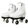 Prime Size Adjustable Roller Skates - White - L (6-9)