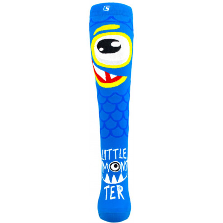 Little Monster Socks Blue - Single Sock