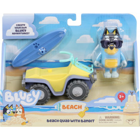 BLUEY S9 MINI VEHICLE AND FIGURES ASSTD