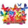 4M - KidzMaker - 3D Glow Butterfly Canvas