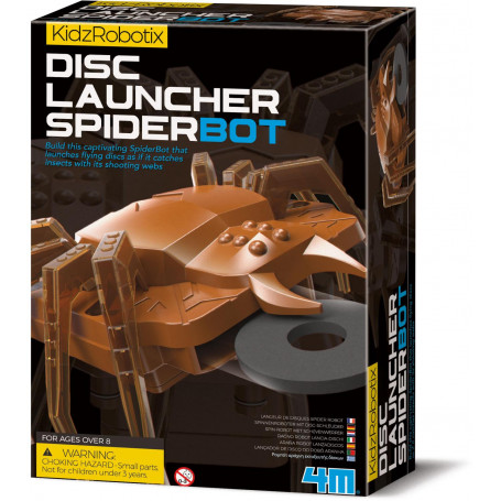 4M - KidzRobotix - Disc Launcher Spider Bot