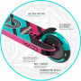 Madd Gear Kick Pro Teal/Pink