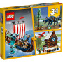 LEGO Creator Viking Ship and the Midgard Serpent 31132