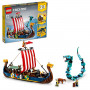 LEGO Creator Viking Ship and the Midgard Serpent 31132