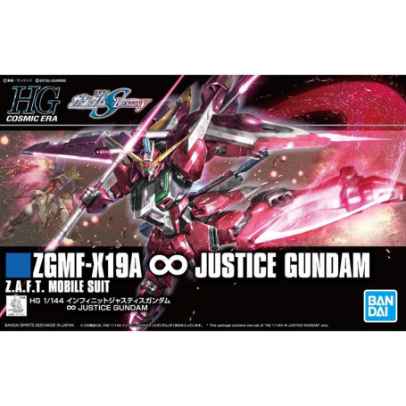 GUNDAM - HGCE 1/144 INFINITE JUSTICE GUNDAM