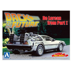 BACK TO THE FUTURE 1/43 Pullback DELOREAN from PART I