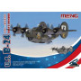 Meng U.S. B-24 Heavy Bomber (Cartoon Model) Plastic Model Kit