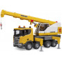 BRUDER 1:16 SCANIA 560R CRANE TRUCK - LIGHT & SOUND