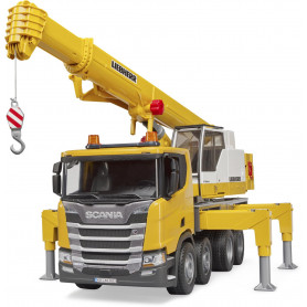 BRUDER 1:16 SCANIA 560R CRANE TRUCK - LIGHT & SOUND