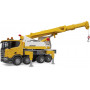 BRUDER 1:16 SCANIA 560R CRANE TRUCK - LIGHT & SOUND