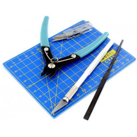 MODEL CRAFT MODELLING TOOL SET / CUTTING BOARD