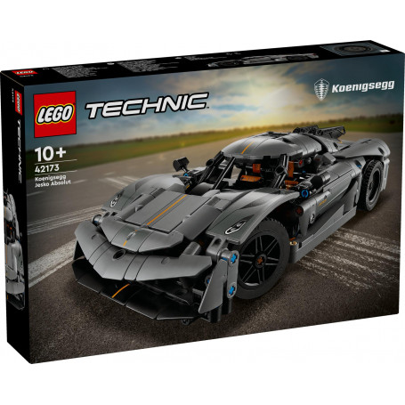 LEGO Technic Koenigsegg Jesko Absolut Gray Hypercar 42173