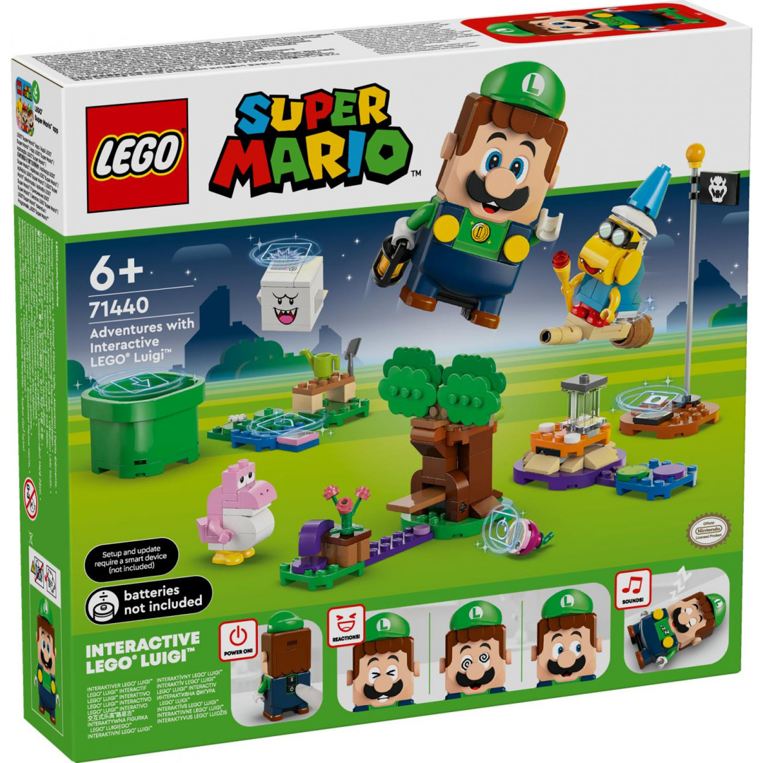 LEGO Super Mario Adventures with Interactive LEGO® Luigi™