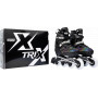 Trix Size Adjustable Inline Skates - 4 x 80mm Wheels - Small Size (1-4)